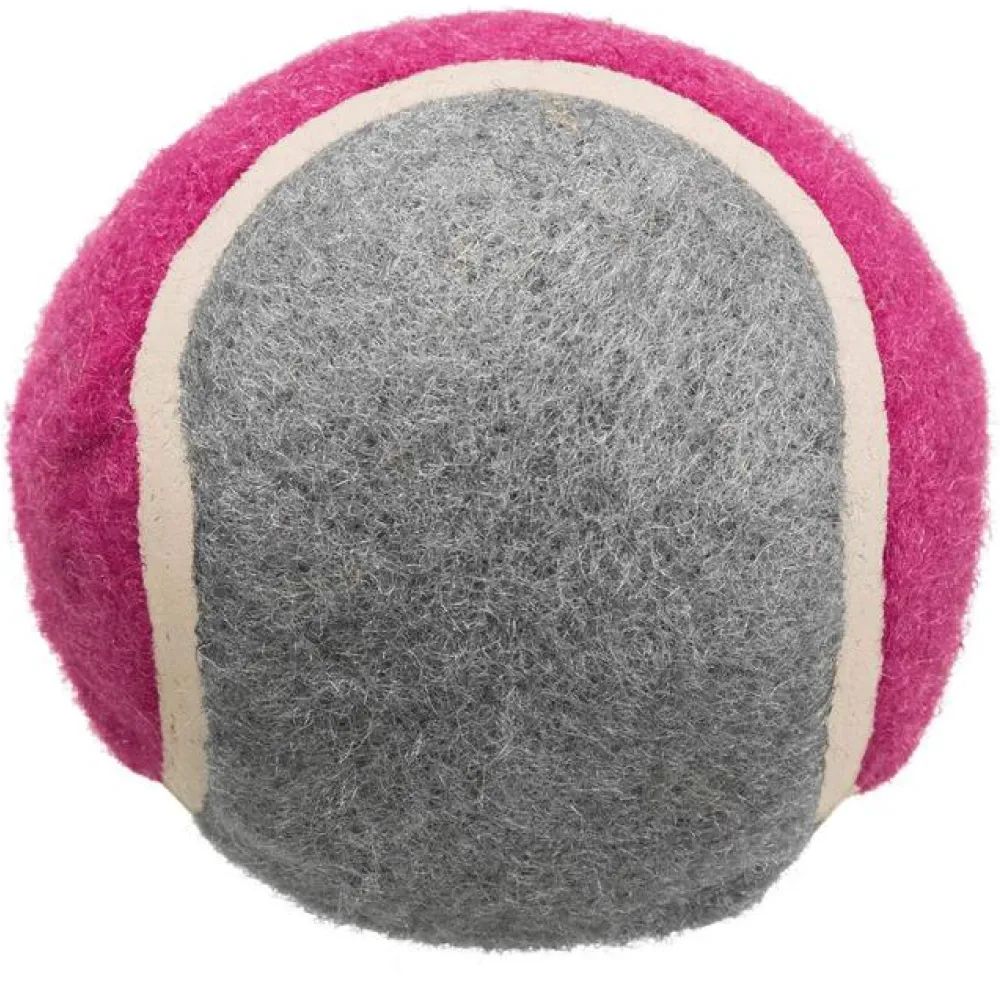 Trixie Tennis Ball Toy for Dogs and Cats (Pink/Grey)