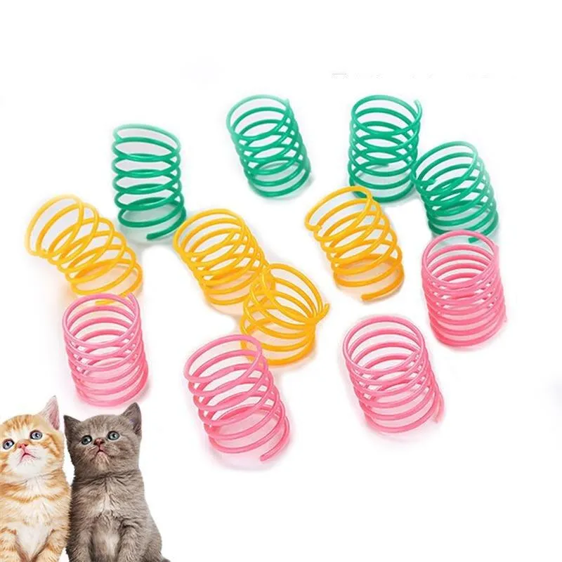 Twirly Whirly Spring Cat Toy