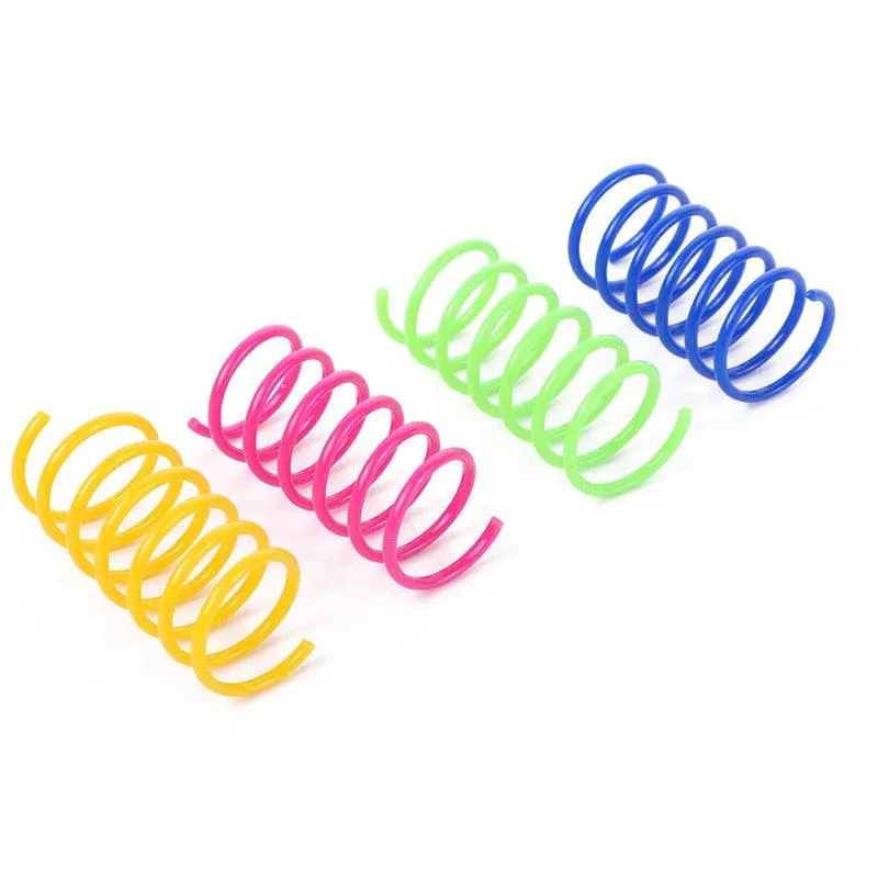 Twirly Whirly Spring Cat Toy