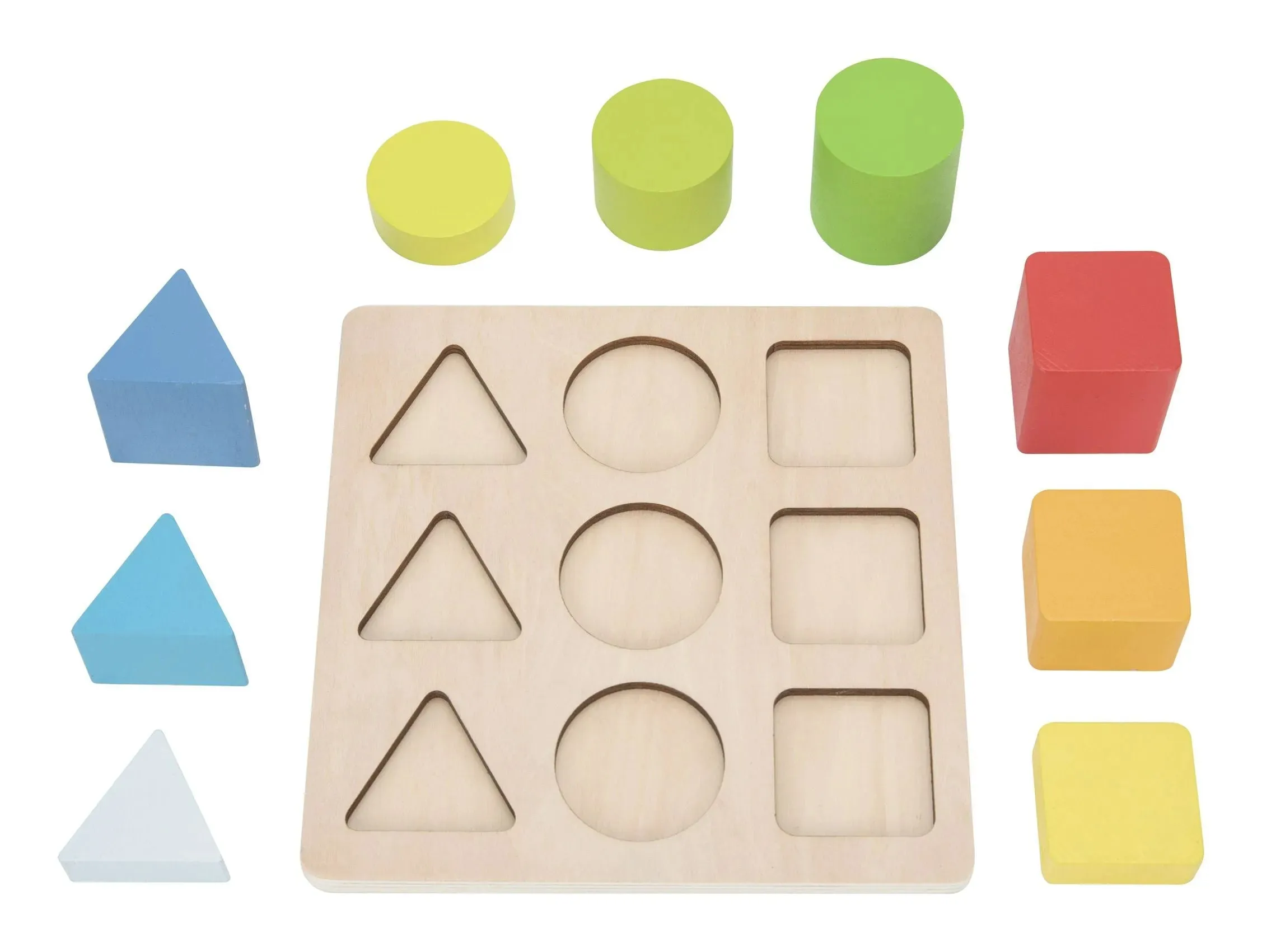 Wooden Colour and Shape Sorter