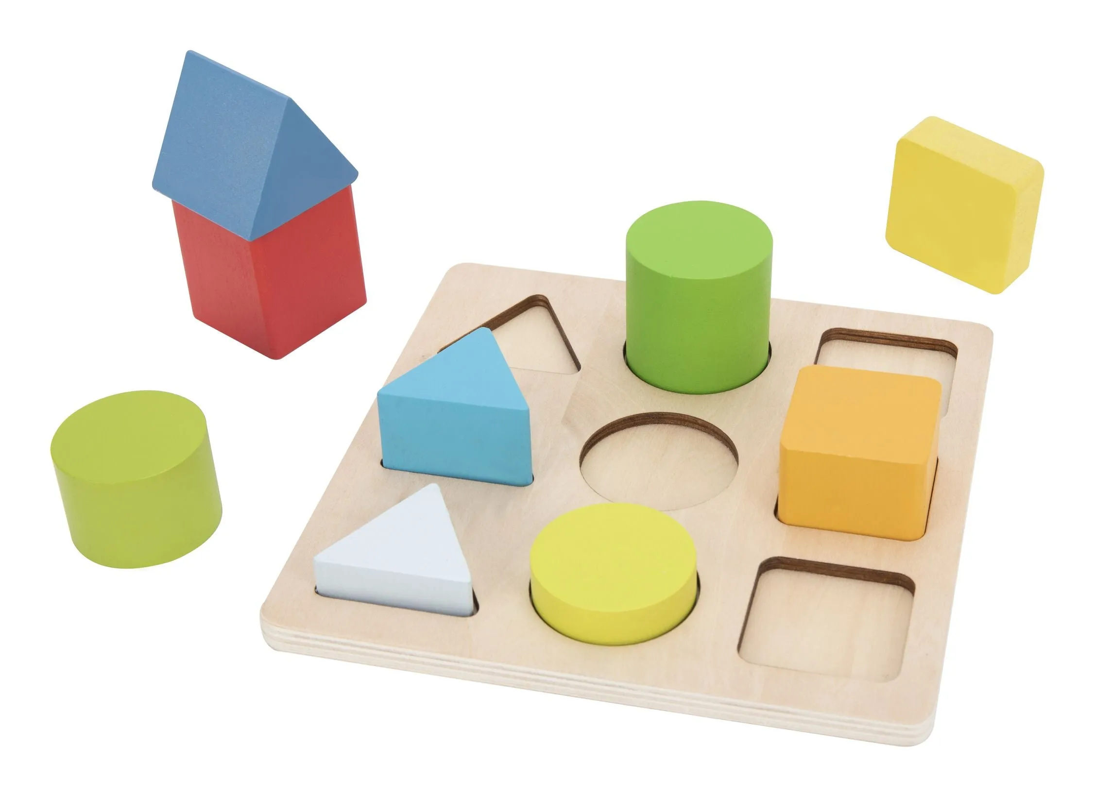 Wooden Colour and Shape Sorter